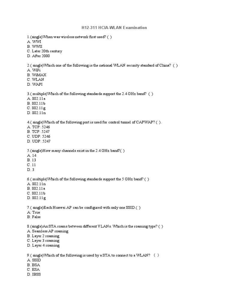H12-811_V1.0 Online Tests