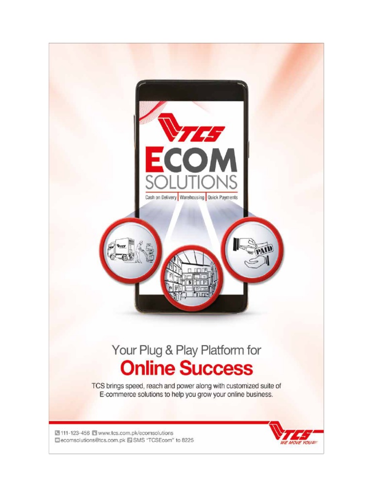 Tcs E-Com | PDF | Service Industries | Economies