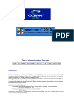 Termos Internacionais de Comércio EXW FCA FAS FOB CFR CIF CPT CIP DAP DAT DDP - PDF