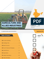 Agriculture and Allied Industries September 2019