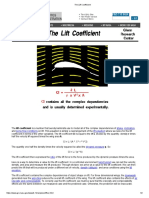 The Lift Coefficient PDF