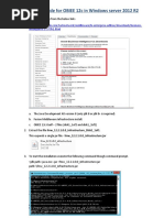 OBIEE 12c Installation