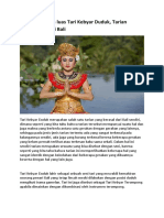 Mengenal Lebih Luas Tari Kebyar Duduk, Tarian Tradisional Dari Bali