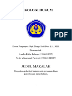 Psikologi Hukum