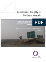 Scenarios of Fragility in Northern Ninewa
