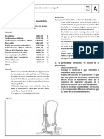 Presión hidrostática en función de la profundidad