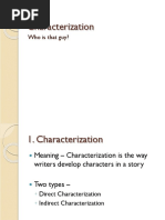 Characterization