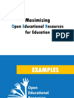 Maximizing OERs For Education Latest