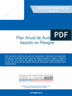 Plan Anual Auditoría Basada en Riesgos