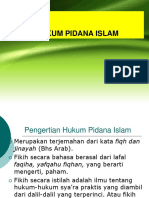 Hukum Pidana Islam Full