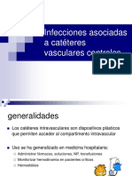 Infecciones asociadas a catéteres vasculares centrales.ppt