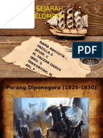 Perang Diponegoro dan Pengaruhnya