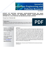 Effect of Dietary Betaine Supplementation On Some Productive Traits of Rainbow Trout Oncorhynchus Mykiss W Cultivated in