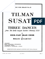 Susato: Three Dances