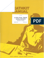 Heathkit IO4235 Oscilloscope Manual