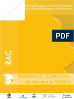 Requisitos para Avaliação de conformidade para eficiência Energetica em Edificações -RAC Portaria 50/2013