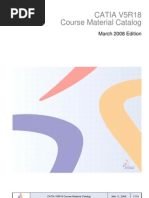 Download CATIA V5R18 Course Catalog by joshibec SN43678371 doc pdf