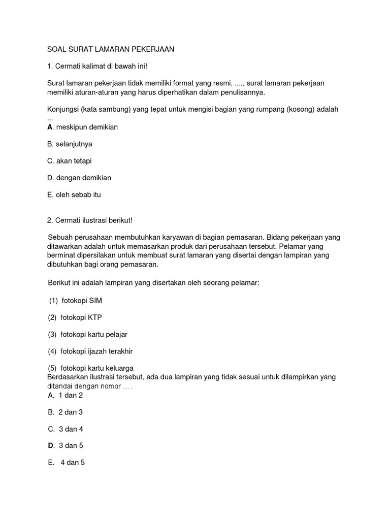 Download 96+ Contoh Surat Surat Lamaran Kerja Yang Baik Dan Benar Ditinjau Dari Segi Terbaik Gratis