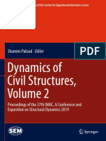 (Conference Proceedings of the Society for Experimental Mechanics Series) Shamim Pakzad - Dynamics of Civil Structures, Volume 2_ Proceedings of the 37th IMAC, A Conference and Exposition on Structura