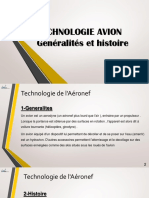 TECHNOLOGIE AVION GENERALITES Et Histoire