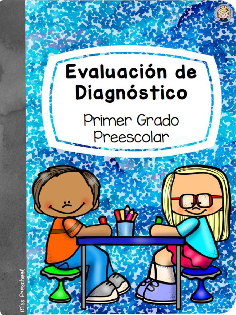 Evaluacion Diagnostica Primero de Preescolar PDF | PDF | Educación de la  primera infancia | Aprendizaje