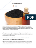 Fix Hair Loss With Black Seed Oil