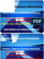 Bahasa Indonesia 2 Ragam Bahasa