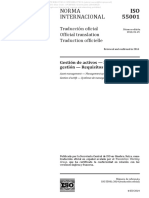 ISO 55001 2014 (Es)