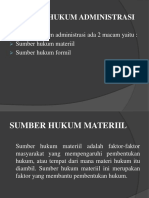 Sumber Hukum Administrasi