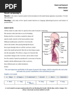 Phonetic and Phonology II HANDOUT