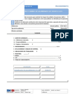 Procedimiento de Mantención o Cambio Ha Alumbrado de Sodio o Led