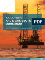 EMIS Insights - Colombia Oil and Gas Sector 2019 - 2020