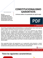 Constitucionalismo Garantista - UPSJB