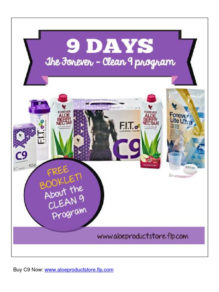 Clean 9 Diet: 9-Day Detox Plan Guide | PDF | Dieting | Dietary Supplements