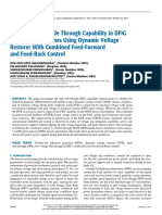 Improved Fault Ride Through Capability in DFIG Based Wind Turbines Using Dynamic Voltage Restorer With Combined Feed-Forward and Feed-Back Control