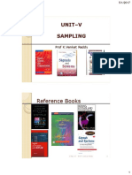 Unit-V Sampling PDF
