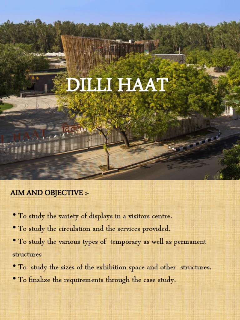 Dilli haat architecture image