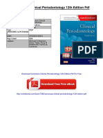 Carranzas Clinical Periodontology 12th Edition PDF Download PDF