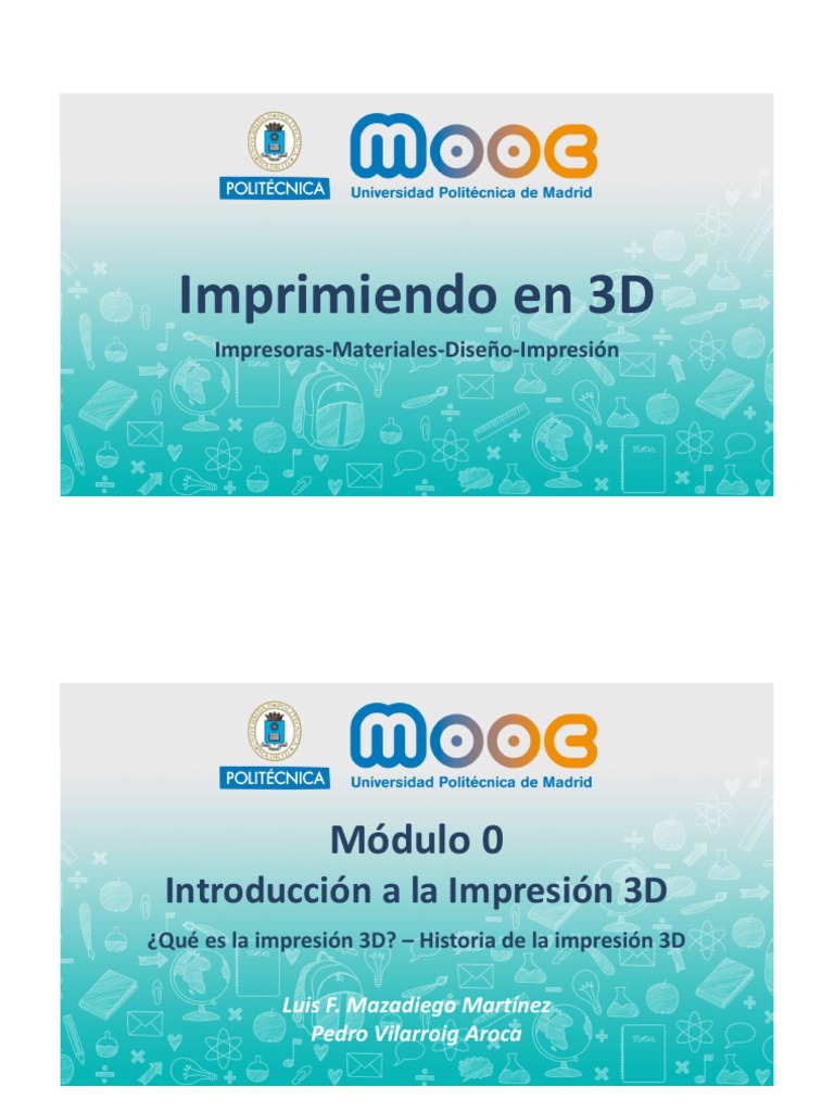 Introducción a la Impresión 3D | PDF | Impresión 3d | Impresión