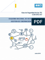 CCN-STIC 817 - ENS - Gestion Ciberincidentes