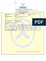7000 1920 Exam Receipt PDF