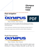 Olympus Fraud Case