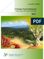 Statistik Kelapa Sawit Indonesia 2012