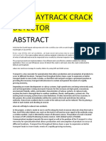 Railwaytrack Crack Detector