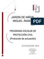 Protocolo de Actuación 2018