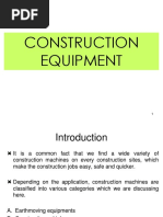 19) Construction Equipments