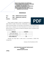 Memo Finanzas Bonbillos