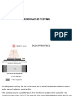 Radiographic Testing: Basic Principles and Techniques