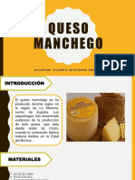 Queso Manchego - PPTX CLARYS SANCHEZ