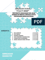 Policy Brief Kebijakan Sosial